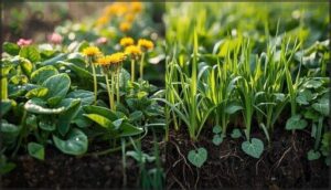 types of spring garden weeds types of spring garden weeds