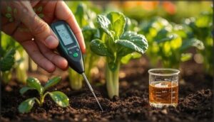 using a soil ph meter using a soil ph meter