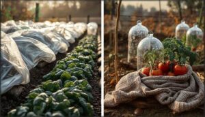 using row covers, blankets, and cloches using row covers, blankets, and cloches