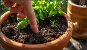 watering and watering and