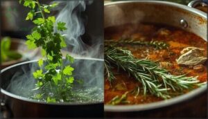 when to add delicate vs. hardy herbs when to add delicate vs. hardy herbs