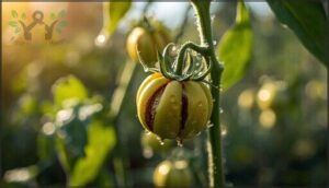 wilting and stem lesions wilting and stem lesions