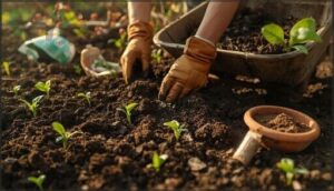 adding compost, lime, or organic amendments adding compost, lime, or organic amendments