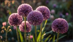 alliums (e.g., 'globemaster') alliums (e.g., 'globemaster')