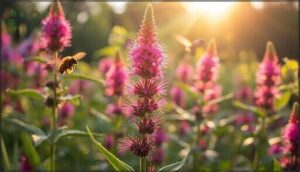 bee balm (monarda) bee balm (monarda)