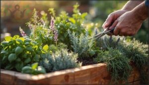 caring for and maintaining raised bed herbs caring for and maintaining raised bed herbs