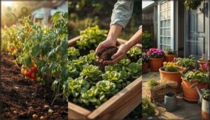 choosing between in-ground, raised bed, or containers choosing between in-ground, raised bed, or containers