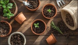 choosing containers and potting mix choosing containers and potting mix