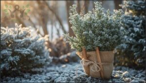 covering sensitive plants with fabric or burlap covering sensitive plants with fabric or burlap