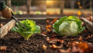 cut-and-come-again vs. whole head methods cut-and-come-again vs. whole head methods