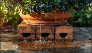 ensuring proper drainage and elevation ensuring proper drainage and elevation