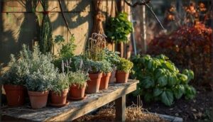 fall herb planting and overwintering fall herb planting and overwintering