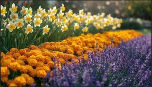 flowering plants deer avoid (daffodils, marigolds, lavender) flowering plants deer avoid (daffodils, marigolds, lavender)