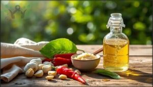 garlic and chili pepper spray garlic and chili pepper spray