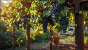 grapes and kiwis for trellises grapes and kiwis for trellises