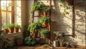 hanging ladder gardens hanging ladder gardens