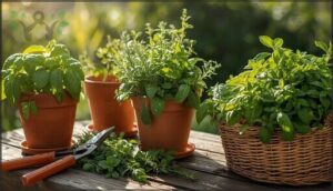 harvesting and maintaining summer herbs harvesting and maintaining summer herbs