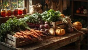 harvesting and storing fall vegetables harvesting and storing fall vegetables