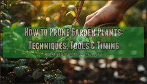 how to prune garden plants