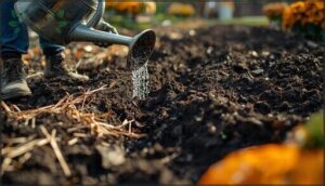 incorporating amendments and watering techniques incorporating amendments and watering techniques