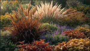 layering with autumn foliage layering with autumn foliage