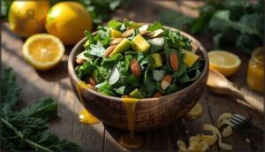 lemon kale salad lemon kale salad