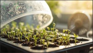 maintaining humidity and preventing damping off maintaining humidity and preventing damping off