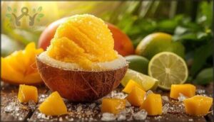 mango sorbet mango sorbet