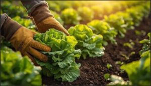 maximizing lettuce yield and regrowth maximizing lettuce yield and regrowth