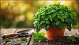 mint – vigorous yet contained mint – vigorous yet contained
