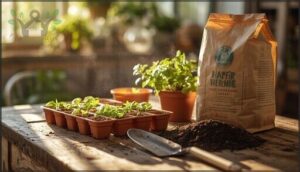 preparing for herb seed starting preparing for herb seed starting