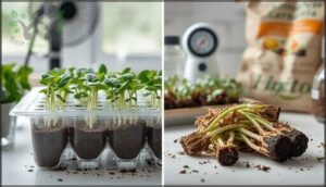 preventing damping off and common issues preventing damping off and common issues