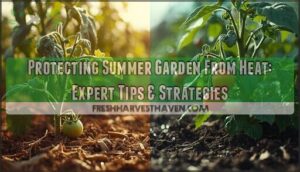 protecting summer garden from heat