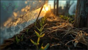 protecting young seedlings from late frost protecting young seedlings from late frost