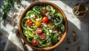 refreshing cucumber and herb salads refreshing cucumber and herb salads