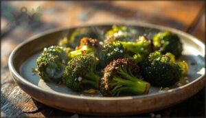 roasted broccoli with crispy edges roasted broccoli with crispy edges