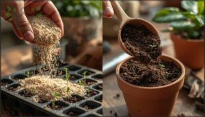 seed starting mix vs. potting soil seed starting mix vs. potting soil