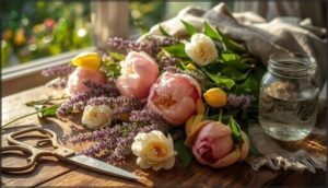 selecting and preparing flowers selecting and preparing flowers