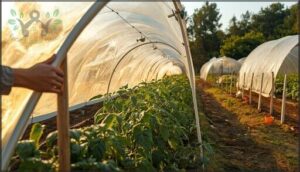 setting up hoop houses and greenhouse covers setting up hoop houses and greenhouse covers