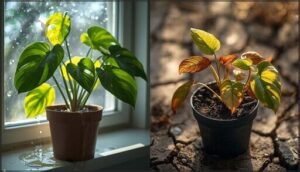 signs of overwatering and underwatering signs of overwatering and underwatering