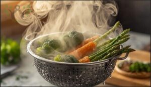 steaming for nutrient retention steaming for nutrient retention