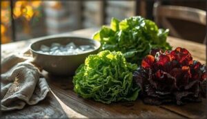 storing and handling freshly harvested lettuce storing and handling freshly harvested lettuce