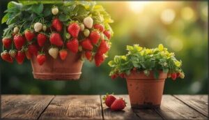 strawberries for small spaces strawberries for small spaces
