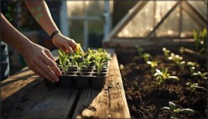 transplanting and hardening off seedlings transplanting and hardening off seedlings