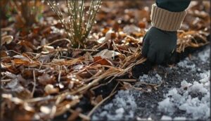 using mulch to insulate roots using mulch to insulate roots