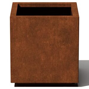 Veradek Corten Steel Series Cube B019JA3FE4