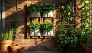 vertical gardens with pallets and trellises vertical gardens with pallets and trellises