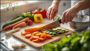 washing, peeling, and chopping tips washing, peeling, and chopping tips