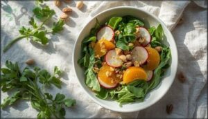 watercress salad with pistachios watercress salad with pistachios