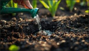 watering after planting watering after planting